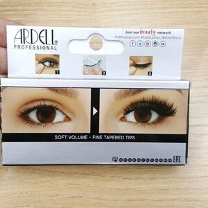 Ardell Professional 3D Faux Mink Fake Lashes 854 Soft Volume 2-Pack